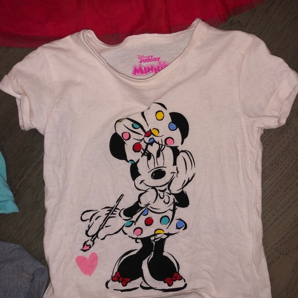 Minnie Mouse 2T toddler girls clothes. 9 items total all sold together as one. - Picture 6 of 10